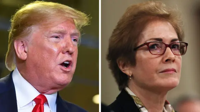 Trump iyo Yovanovitch composite