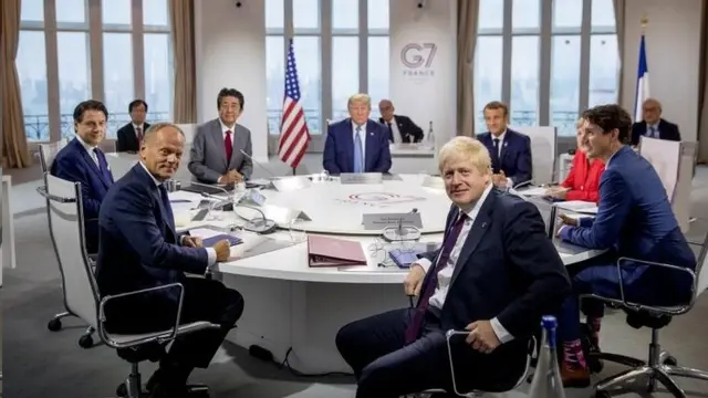 اجلاس جی۷ در سال ۲۰۱۹ در شهر ساحلی بیاریتز در فرانسه