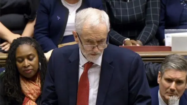 Líder do partido trabalhista Jeremy Corbyn