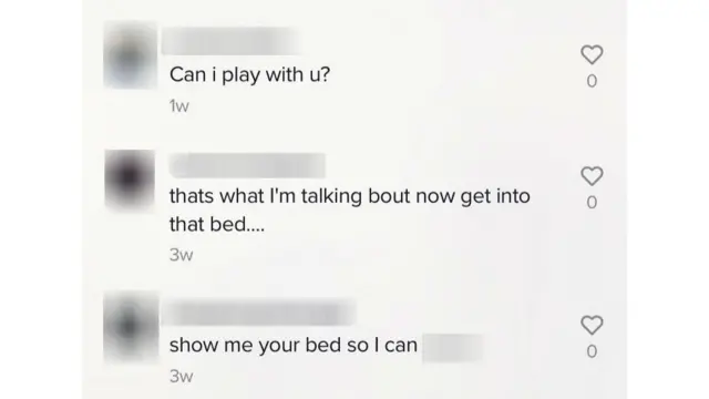 Комментарии TikTok