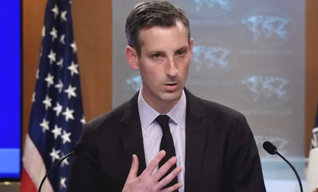 अमेरिकी विदेश विभाग के प्रवक्ता नेड प्राइस