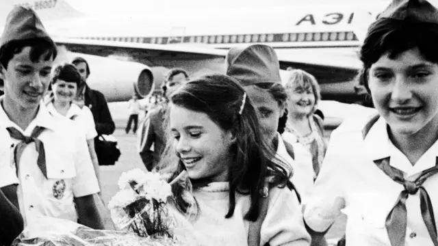 Саманта Смит в Советском Союзе в 1983 году