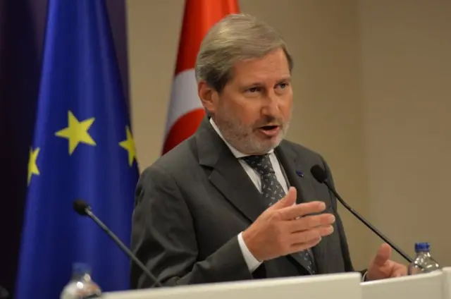 Genişlemeden Sorumlu Komiser Johannes Hahn