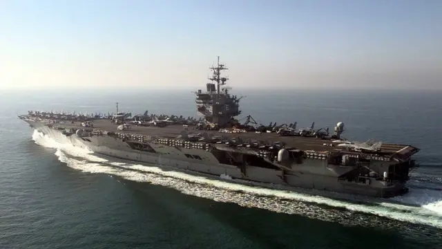 ناو هواپیمابر یو اس اس انترپرایز و بیش از شصت جنگنده بمب افکن و رهگیر آن در فروردین ماه سال ۱۳۶۷ نقشی کلیدی در عملیات آخوندک داشت