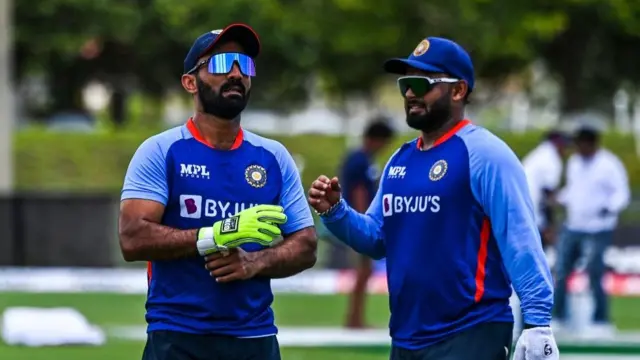 ডিনেশ কার্তিক, ঋষভ পান্ত