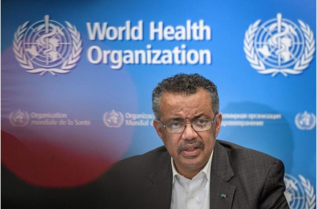 世界卫生组织总干事谭德塞（Dr Tedros Adhanom Ghebreyesus）1月30日宣布将新型冠状病毒疫情列为国际公共卫生紧急事件。