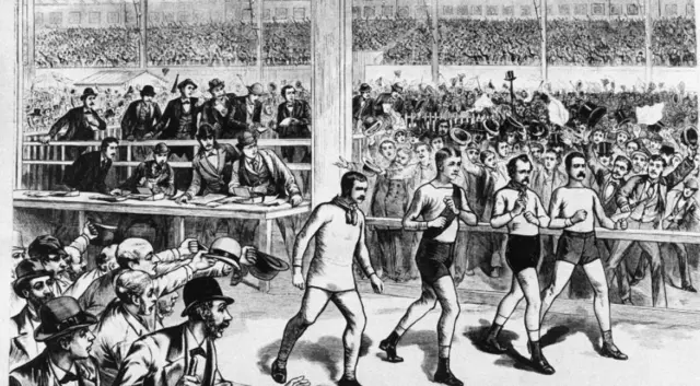 Pedestrijanci su postali poznati po karakterističnom hodu, kao što su „kas" (skroz levo) Čarlsa Rouela i mehanički korak Čarlsa Harimana (drugi zdesna).