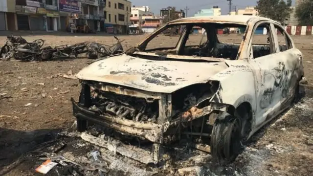 भीमा कोरेगांव में हुई हिंसा