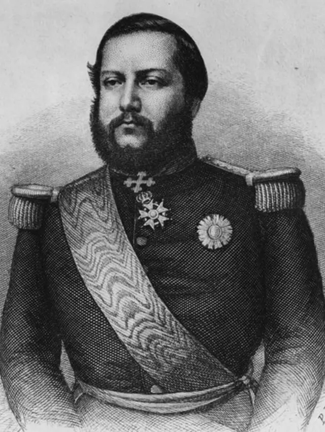 Retrato ilustrado de Francisco Solano López