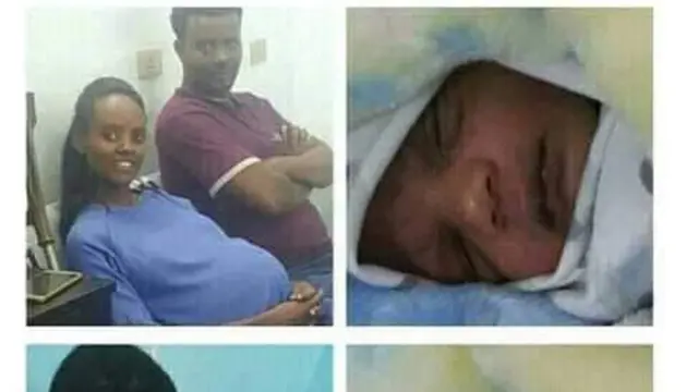 Kaffaaloo Taffarraa haadha warraa isaa Ilillii Lalisaa fi daa'ima isaanii.