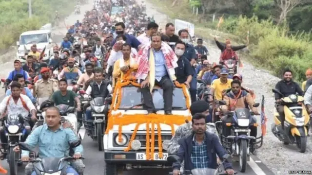 बीजेपी नेता हेमंत बिस्वा शर्मा