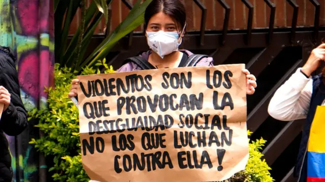 Protestas en Colombia