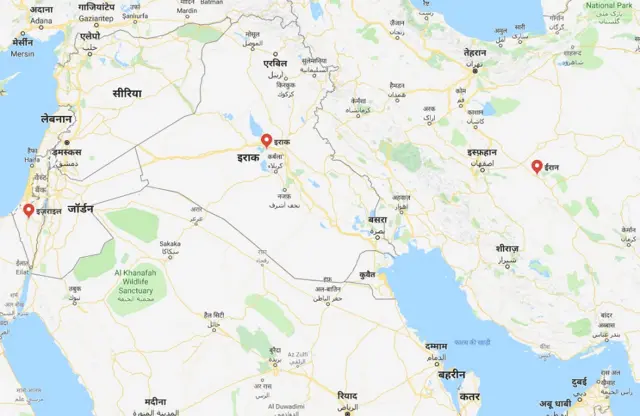 इसराइल, ईरान, सीरिया