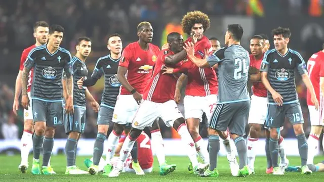 Le joueur ivoirien de 23 ans est sorti du terrain après une action avec John Guidetti durant les dernières minutes de jeu de la demi-finale de l'Europa League jeudi.