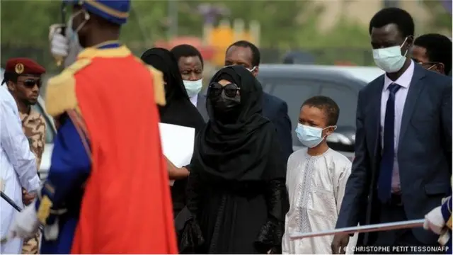 La veuve d'Idriss Deby