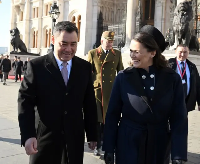 Садыр Жапаров менен Католин Новак