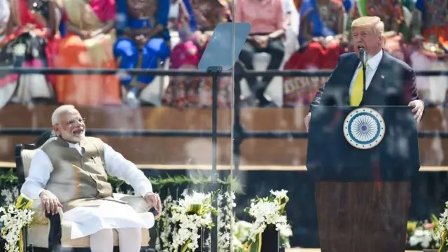 ટ્રમ્પ અને નરેન્દ્ર મોદી