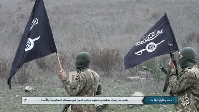 القاعده از طریق گروهی به نام حراس الدین در سوریه فعال است
