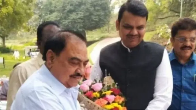 देवेंद्र फडणवीस एकनाथ खडसे