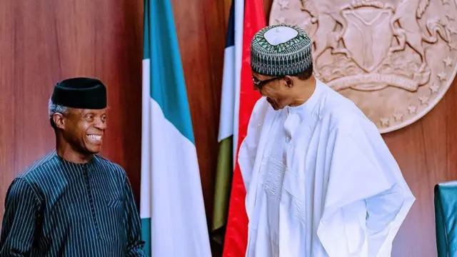Yemi Osinbajo ati Muhammadu Buhari