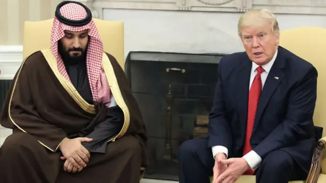 ट्रंप और सऊदी
