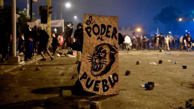 Manifestaciones en Lima, 14 de noviembre de 2020