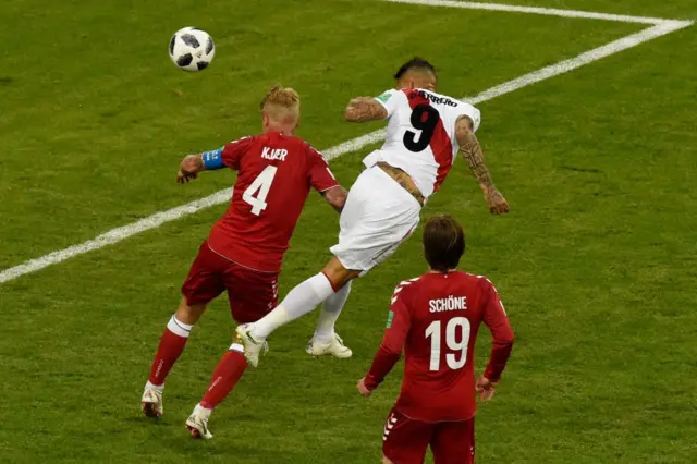 Guerrero tampoco ha podido enviar al fondo de la red.