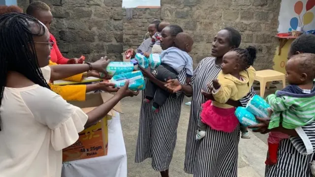 Esperance Foundation ririko riratanga imfashanyo mw'ibohero i Naivasha