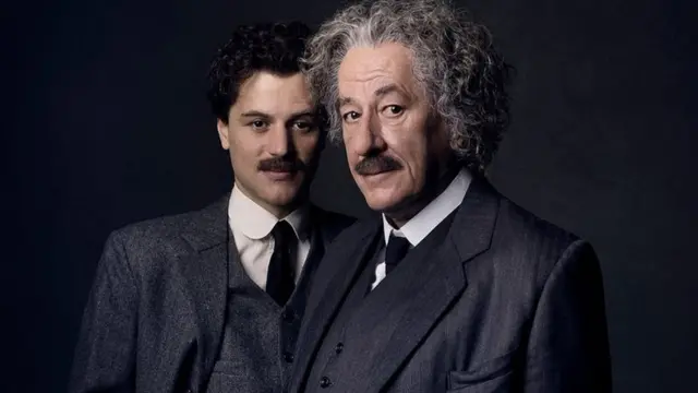 Кадр из сериала "Гений" о жизни Эйнштейна, который снял телеканал National Geographic