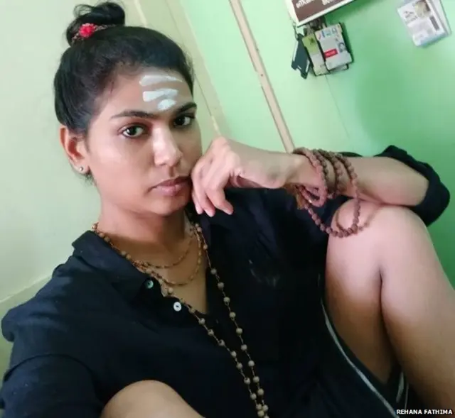 ਰਿਹਾਨਾ ਫਾਤਿਮਾ, ਸਬਰੀਮਾਲਾ