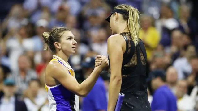 Шарапова и Халеп