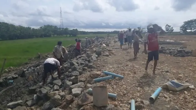 pembangunan rumah sakit di Rakhine