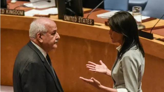 نيكي هيلي ورياض منصور