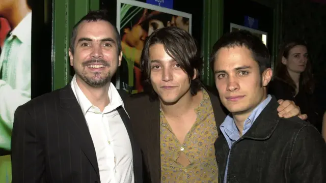 Alfonso Cuarón, Diego Luna y Gael García Bernal
