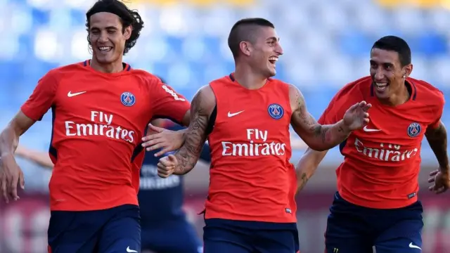 Paris kulübü yıldız oyuncuları