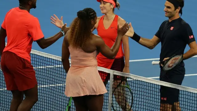 Federer na Belinda Bencic / Serena Williams na Frances Tiafoe