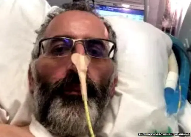 अस्पताल में बबाक ख़ज़रोशाही