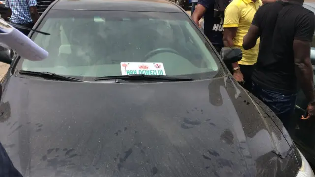 Otu n'ime ụgbọala e nwetaara n'aka Williams