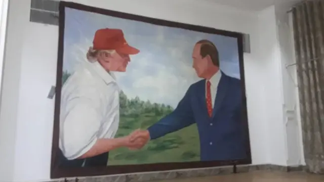 دا راځړېدلي انځورونه دوه وو، یو یې موږ راځړولی او بل یې امریکا سره دی چې نه یې دی راځړولی.