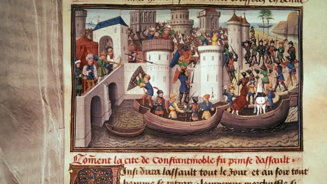 صلیبیوں کا قسطنطنیہ پر حملہ