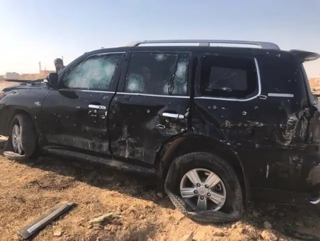 Hevrin Halef'in aracı