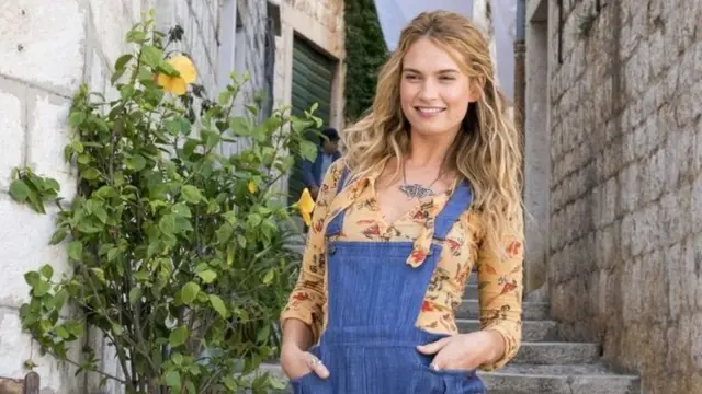 الممثلة ليلي جيمس بطلة الفيلم