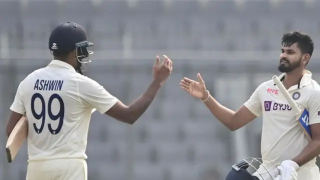 आर अश्विन और श्रेयस अय्यर