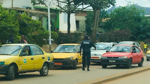 Police for street for Yaounde