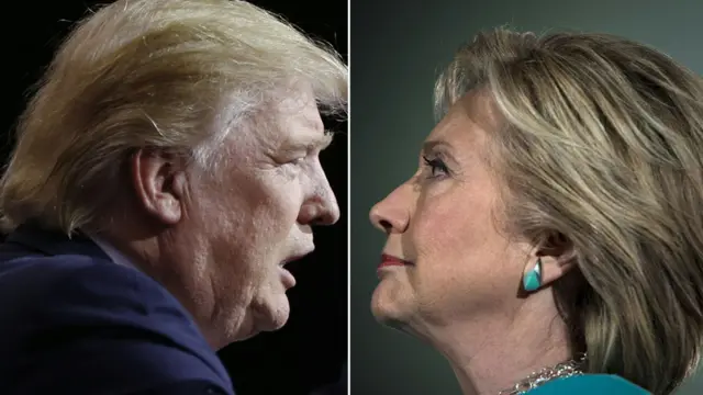 Trump and Clinton
