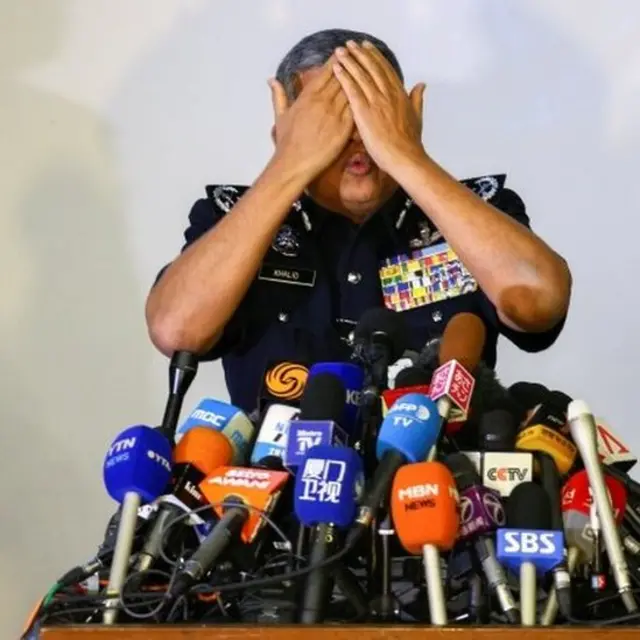 Kepala polisi Malaysia Khalid Abu Bakar