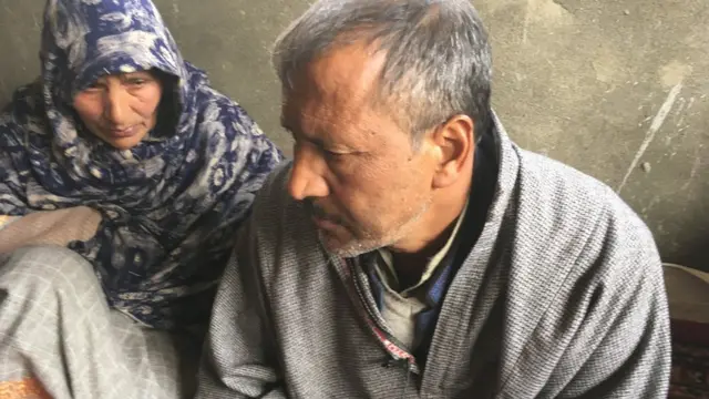 फ़िदा हुसैन के पिता ग़ुलाम मोहम्मद