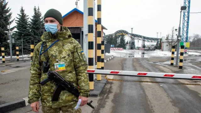 Украинский пограничник