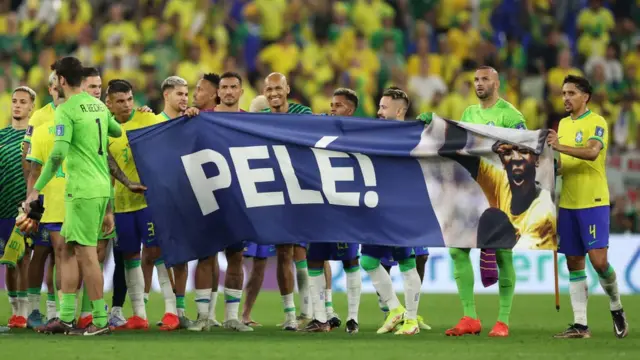 Pelé presente en Qatar