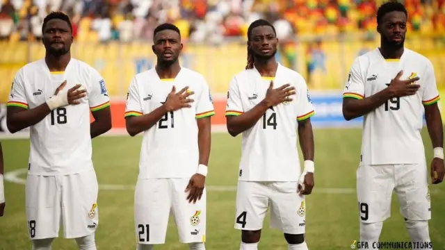 a section of the balckstars players